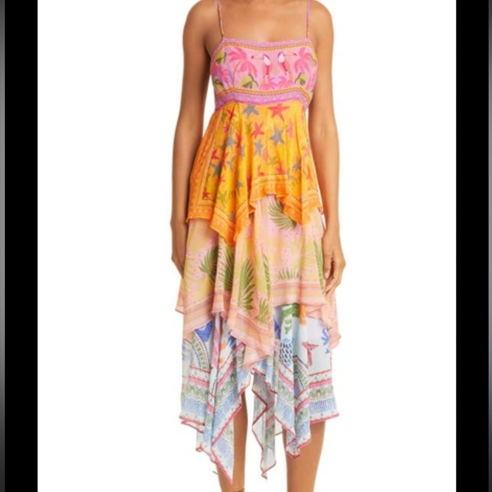 FARM Rio Multicolor Asymmetrical Dress - Picture 3 of 6